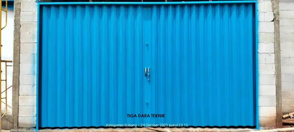 Jasa pasang pintu ruko & garasi folding gate, rolling door, henderson