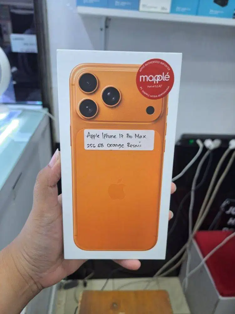 IPhone 17 Pro Max 256GB Cosmic Orange New BNIB Garansi Resmi