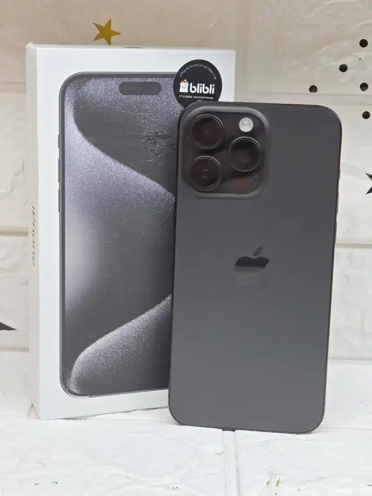 Iphone 15 pro max 512gb second resmi