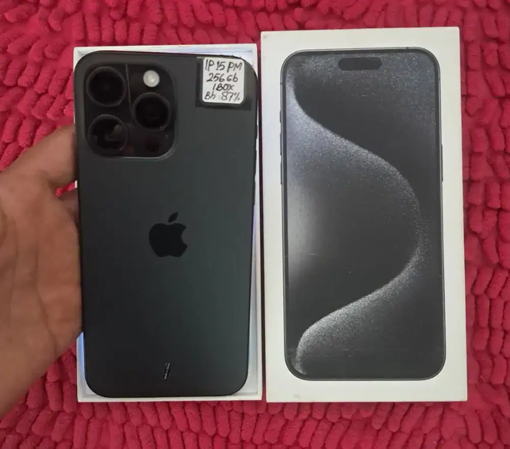 Iphone 15 pro max 256gb ibox