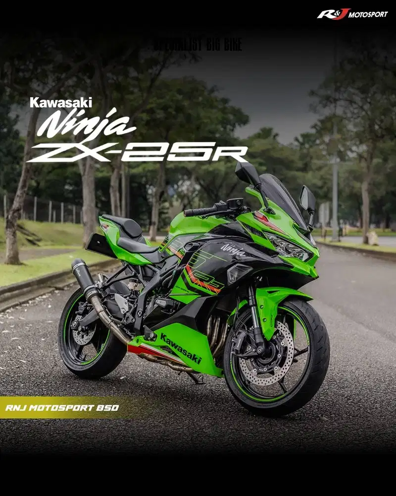 (Full Paper) Kawasaki ZX25RR ZX25 ZX 25 Nik 2024 ABS Knalpot Leovince