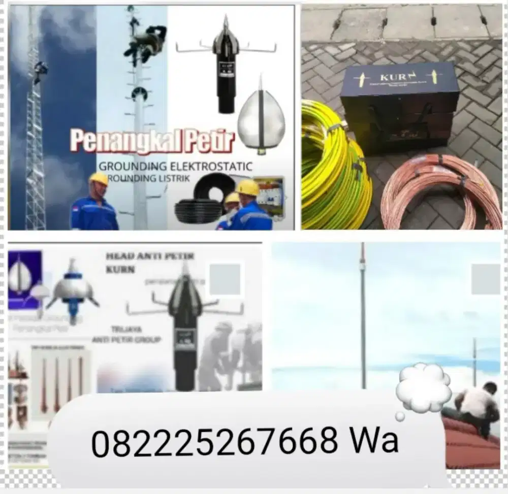Spesialis jasa pasang penangkal petir Sukalarang Simpenan Sukabumi