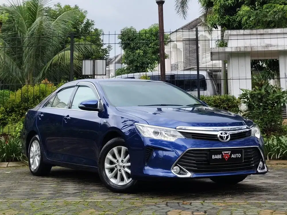 TOYOT CAMRY 2.5 G AT 2018 BIRU LOW KM