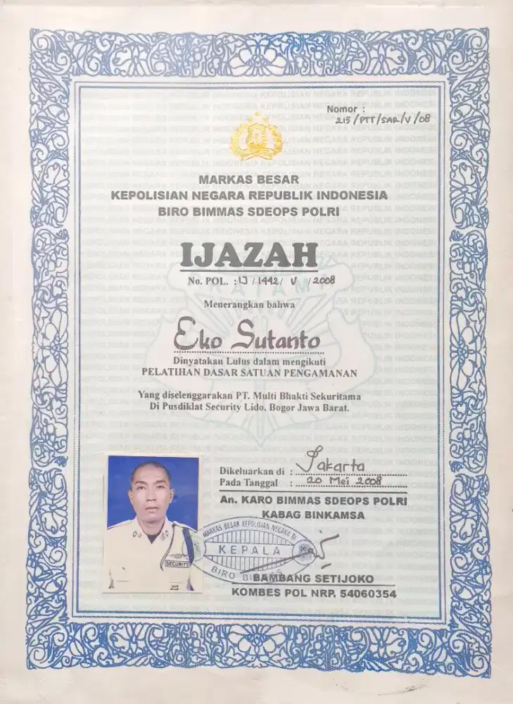 Penjaga Keamanan Apa Saja & Body Guard