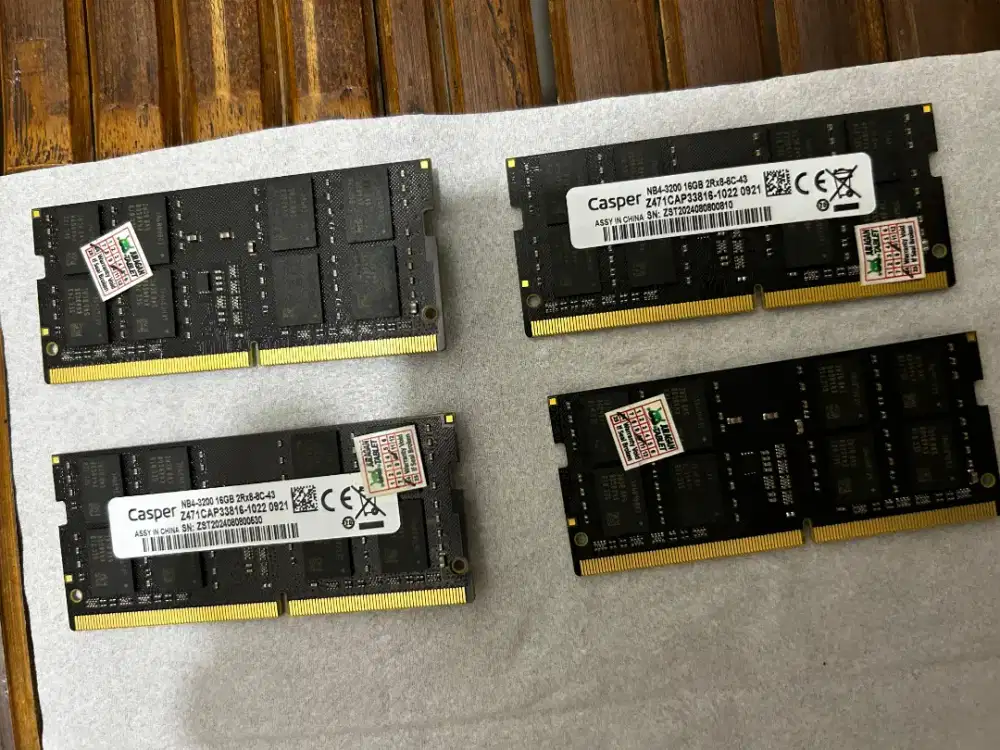 Sodim DDR4 1x16GB. Pc 3200Mhz. (Second)