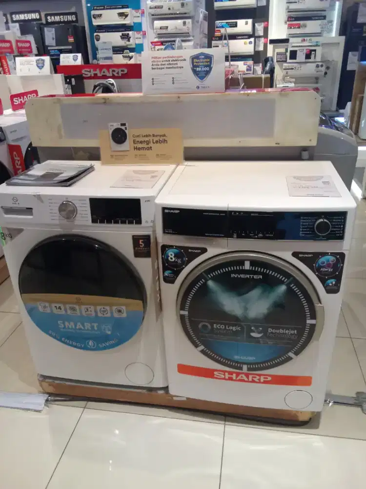 Mesin Cuci Kels Front Loading(Bisa Cicilan)