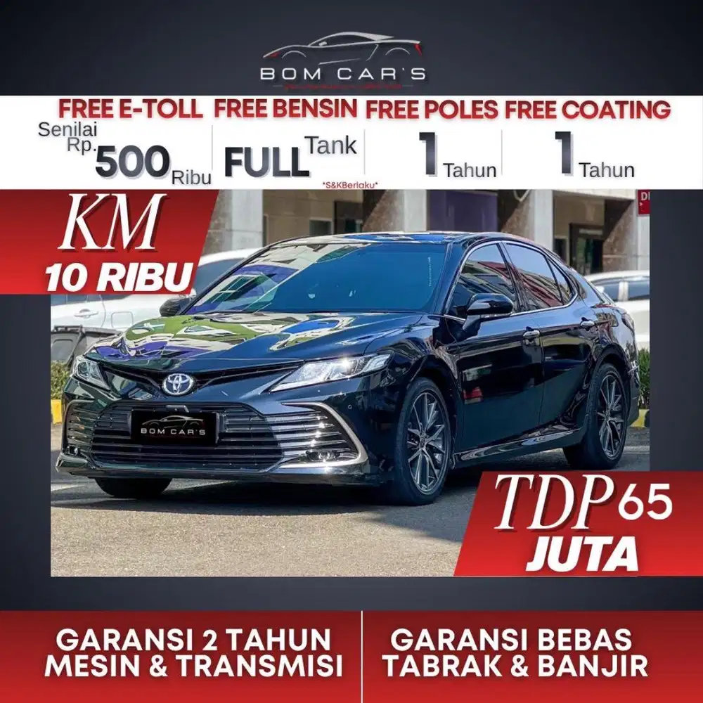 CASH 455 JUTA | TOYOTA CAMRY V 2.5 A/T 2022