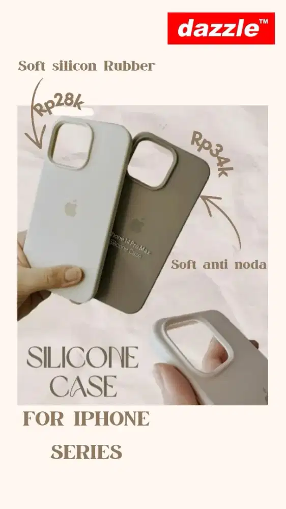 Silicon case for iPhone