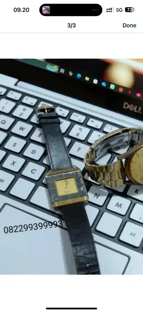 -Rare Item- Jam RADO Vintage ada 2 pcs kondisi second, jam langka