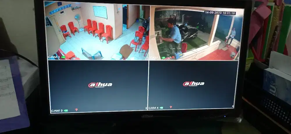 Paket pasang 3jt 4 camera 2mp dahua free