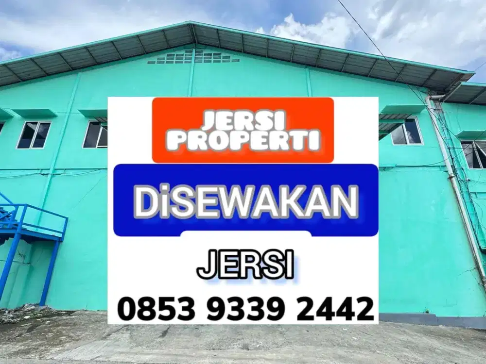 Gudang Bagus Sewa Ambil Cepat Sisa 2 Unit Bebas Banjir Lokasi Strategis 7772