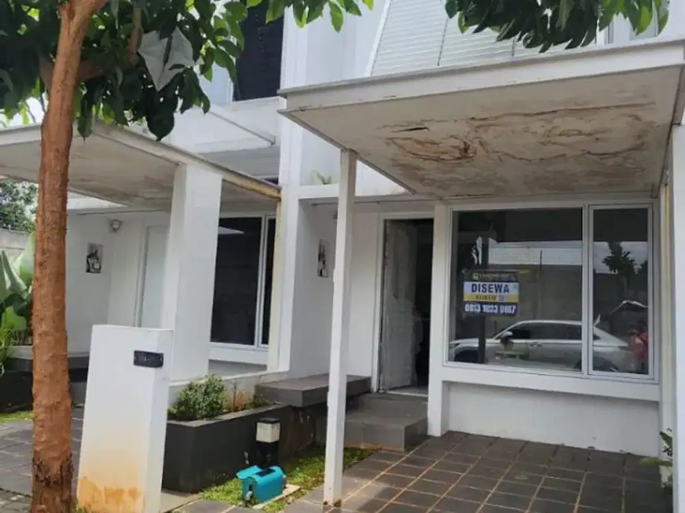 Disewakan Rumah cluster Inspirahaus Tabebuya BSD