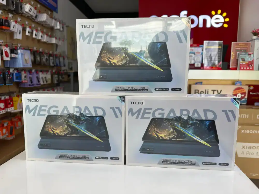 Tecno Megapad 11 8/256GB-Green Cicilan Tanpa DP,Free 1x cicilan