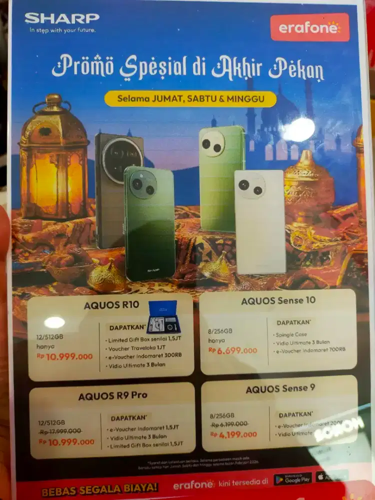 Sharp smartphone R10