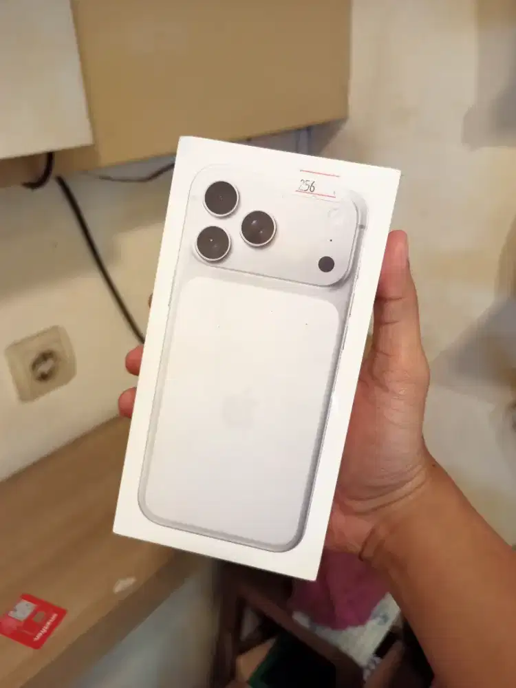 Jual Iphone 17 Promax 256Gb New Resmi Ibox Warna Silver