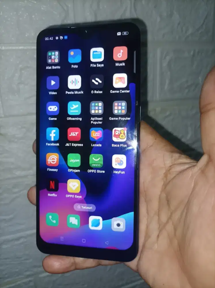 Oppo reno 3 ori ram 8/128 kondisi normal