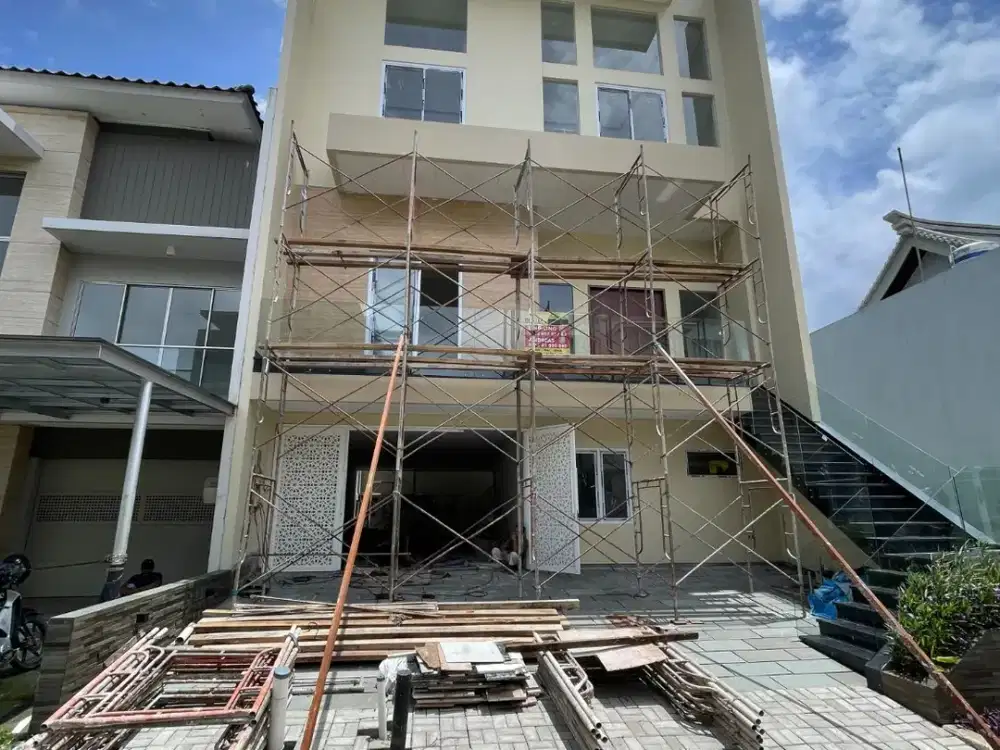 Rumah Brand New Golf Island Uk 10X20 Bangun Sendiri,3,5 Lantai,Full Marmer,Minimalis