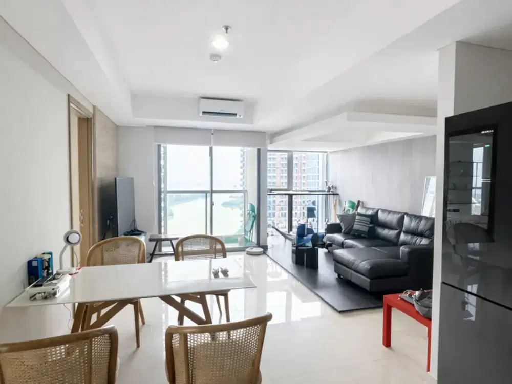 Disewakan Apartemen Gold Coast PIK 2BR 81m2 Unit Corner Full Furnished