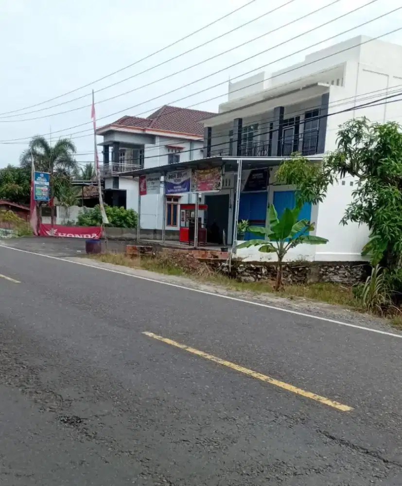 Di Jualan Tanah Beserta Bangunan ruko dan kontrakan