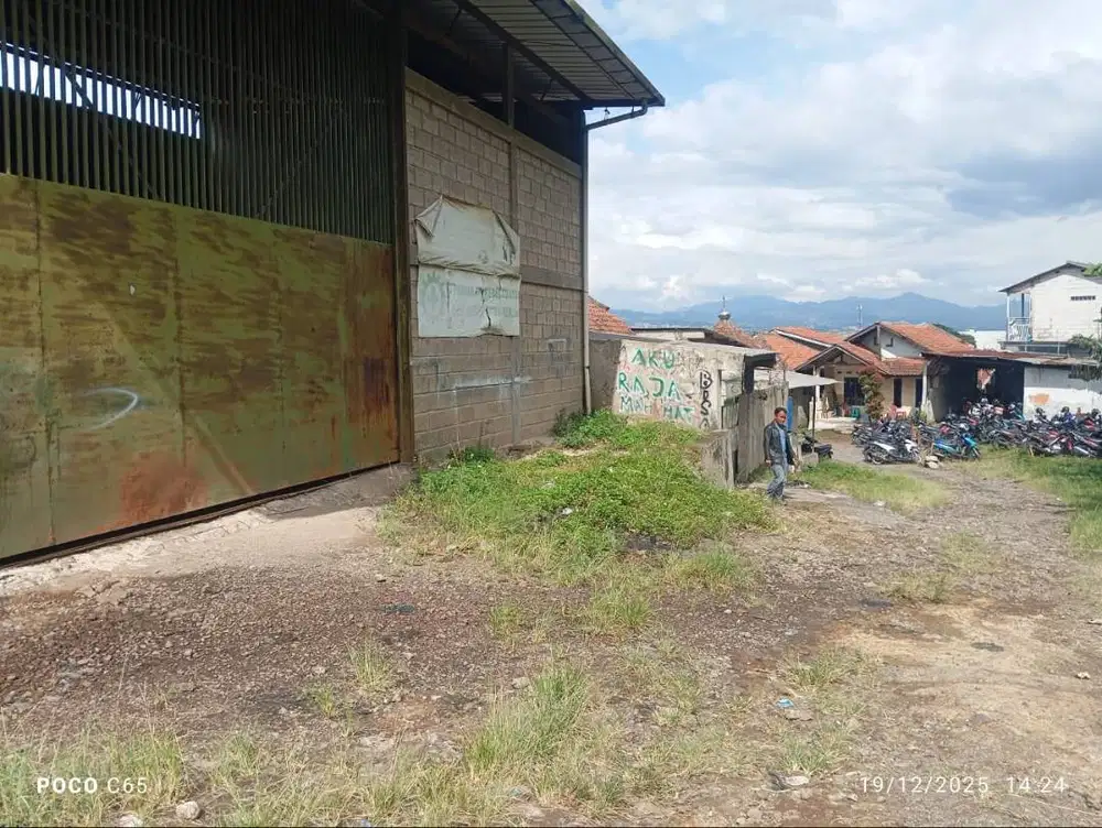Disewakan Gudang  Dekat Ke Batujajar & Kerkof Di Cimahi Selatan