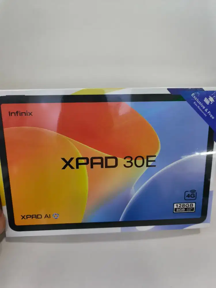 INFINIX XPAD 30E 4+4/128GB 4G (BISA PAKAI KARTU) GARANSI FRESH RESMI
