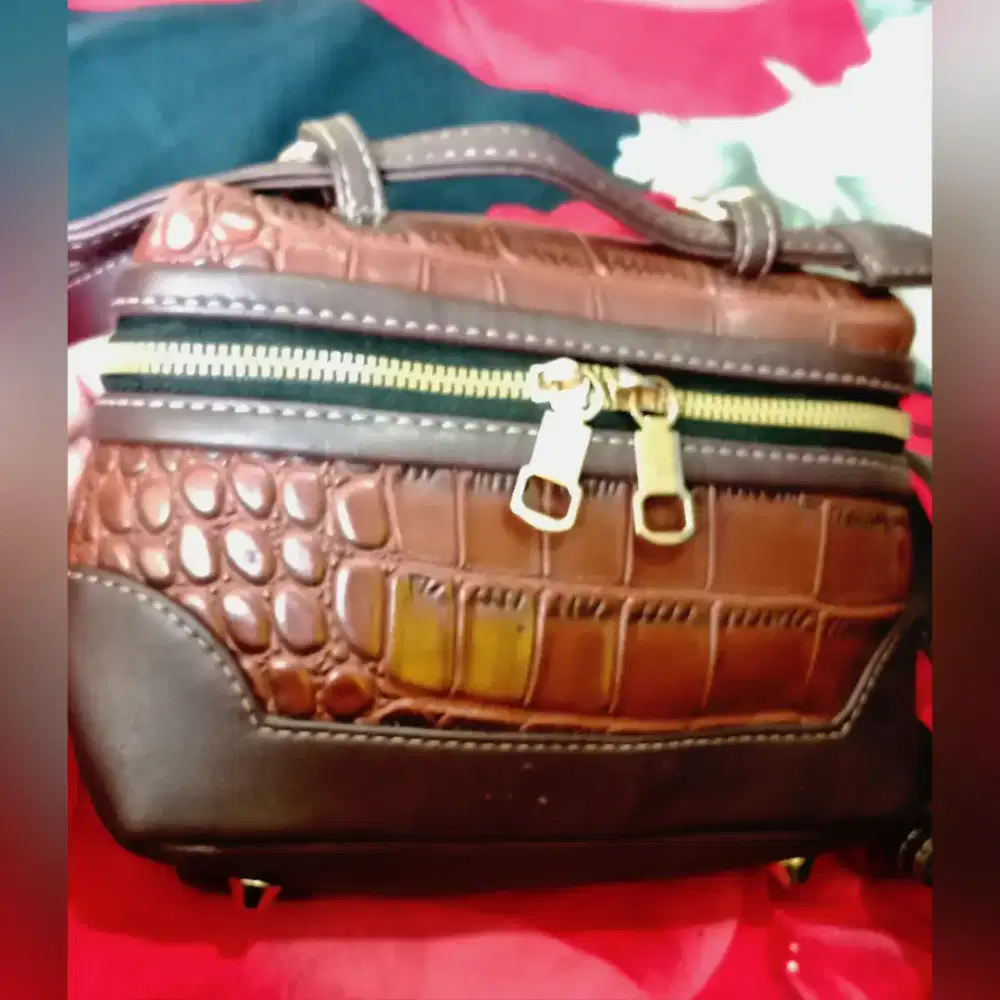 Sling bag coklat