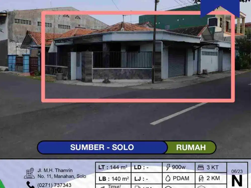 Sewa Rumah Banyuanyar Sumber