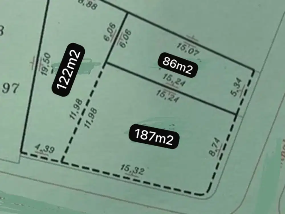 Dijual Kav Residensial di Cempaka Putih Ada 3 Ukuran Siap Bangun