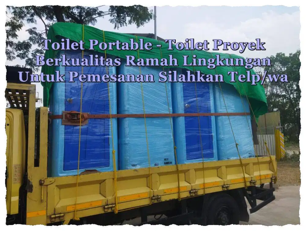 Toilet Portable, Toilet Umum, Toilet Proyek, Jongkok Murah Berkualitas