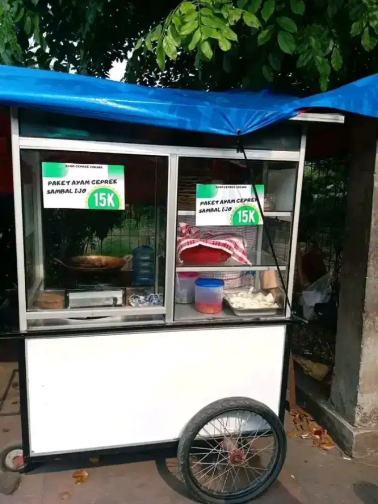 Dijual gerobak masih bagus