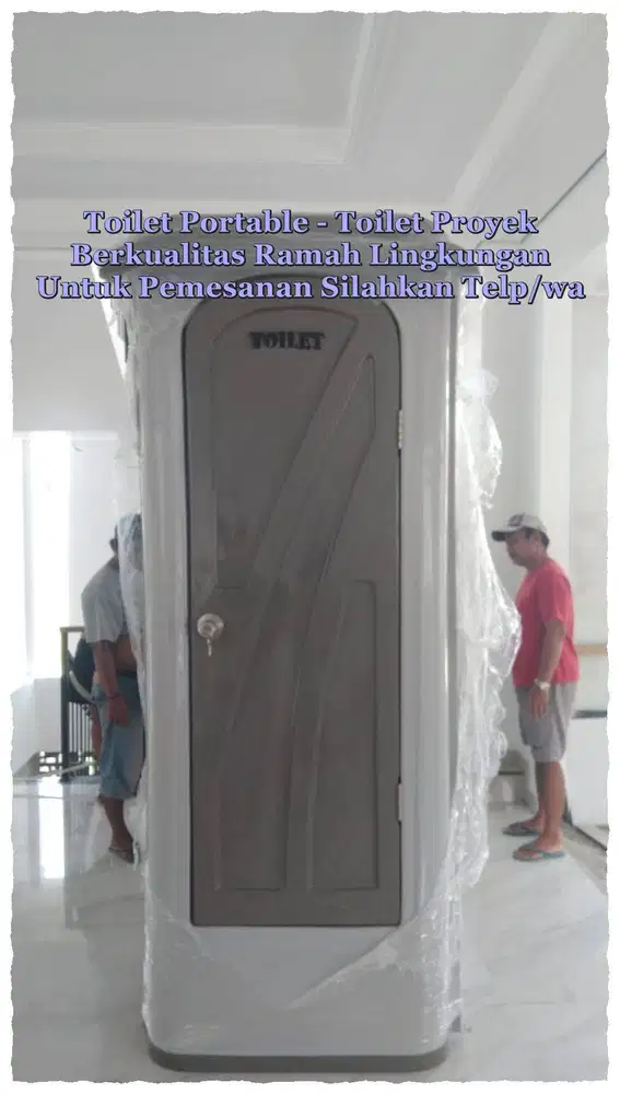 Toilet Proyek .Toilet Umum, Toilet Portable, Jongkok Murah Berkualitas