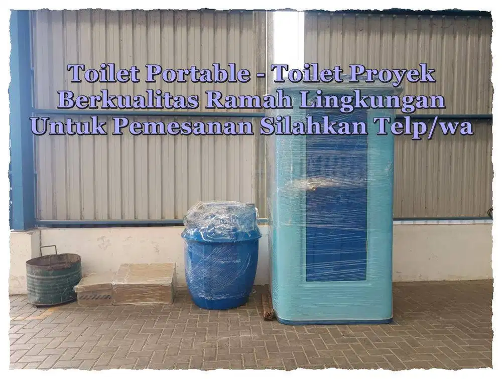Toilet Portable, Toilet Umum, Toilet Proyek, Jongkok Murah Berkualitas