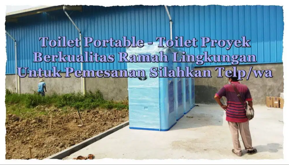 Toilet Portable, Toilet Umum, Toilet Proyek, Jongkok Murah Berkualitas