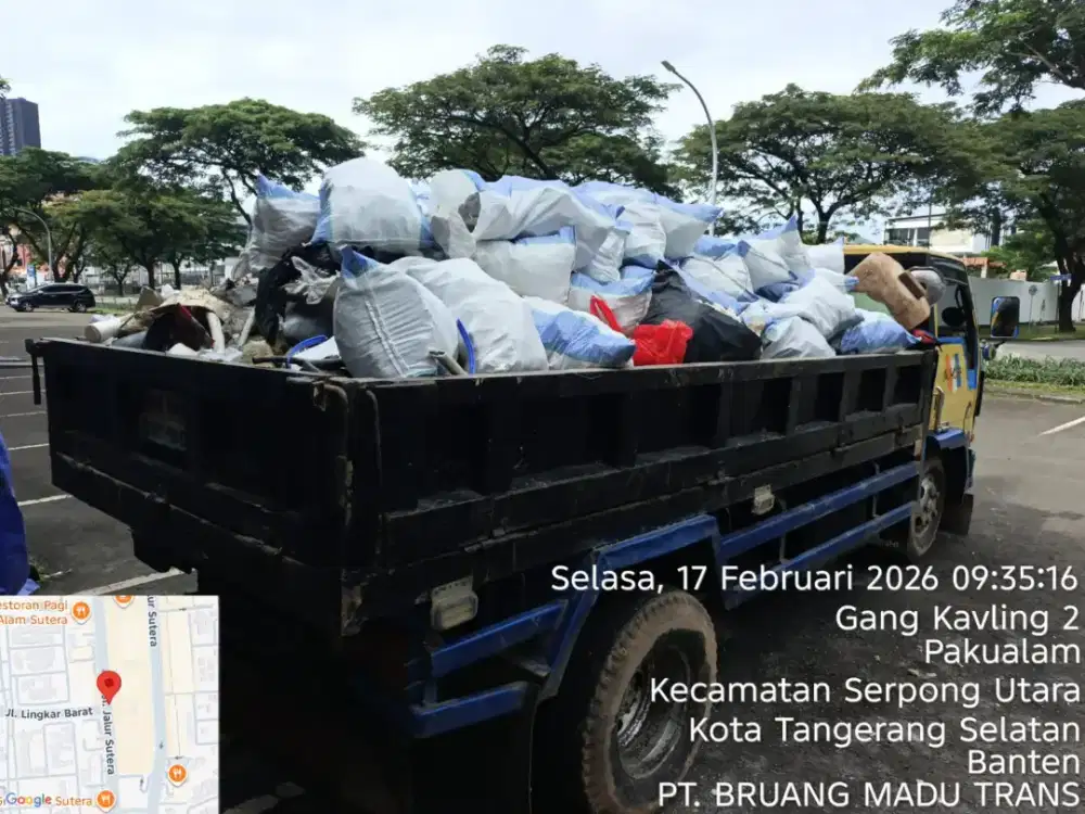 Jasa angkut puing tanah dan buang sampah