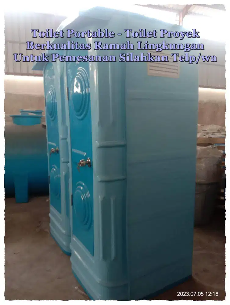 Toilet Event, Toilet Proyek, WC Umum, Toilet Portable, Murah Siap Paka