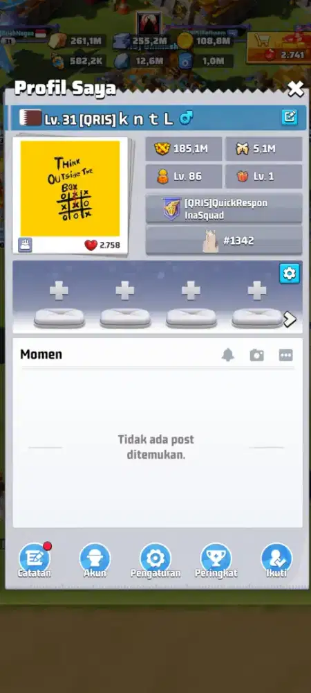 Last War Games HQ 31