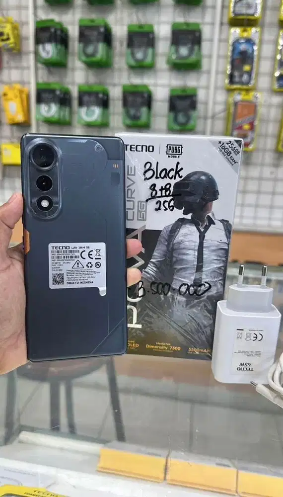 TECNO POVA CURVE 5G RAM 16/256 FULLSET MULUS BAWAAN LAHIR BISA TT