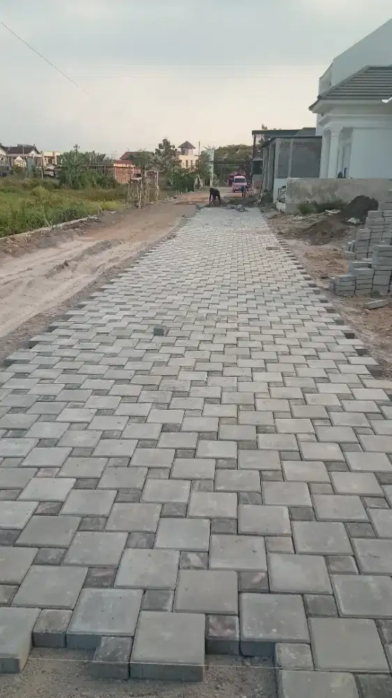 Paving konblok pres mesin