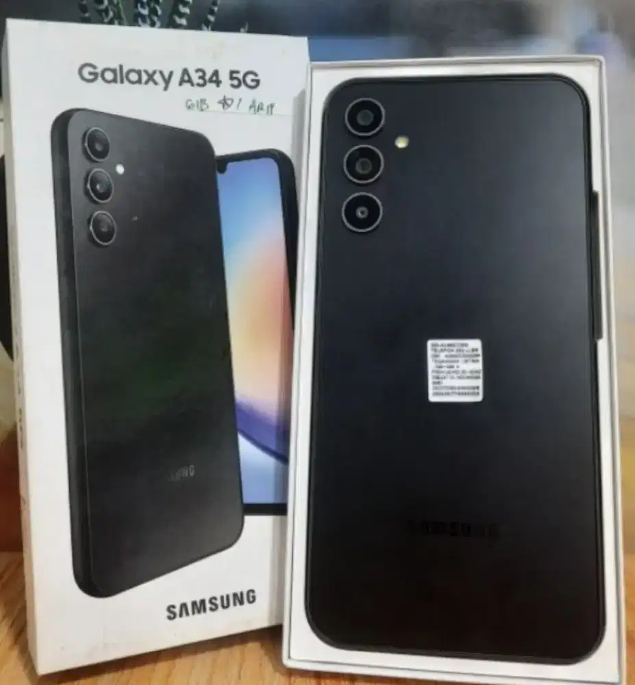 Murah Samsung A34 5G 8/128 lkp, bs TT