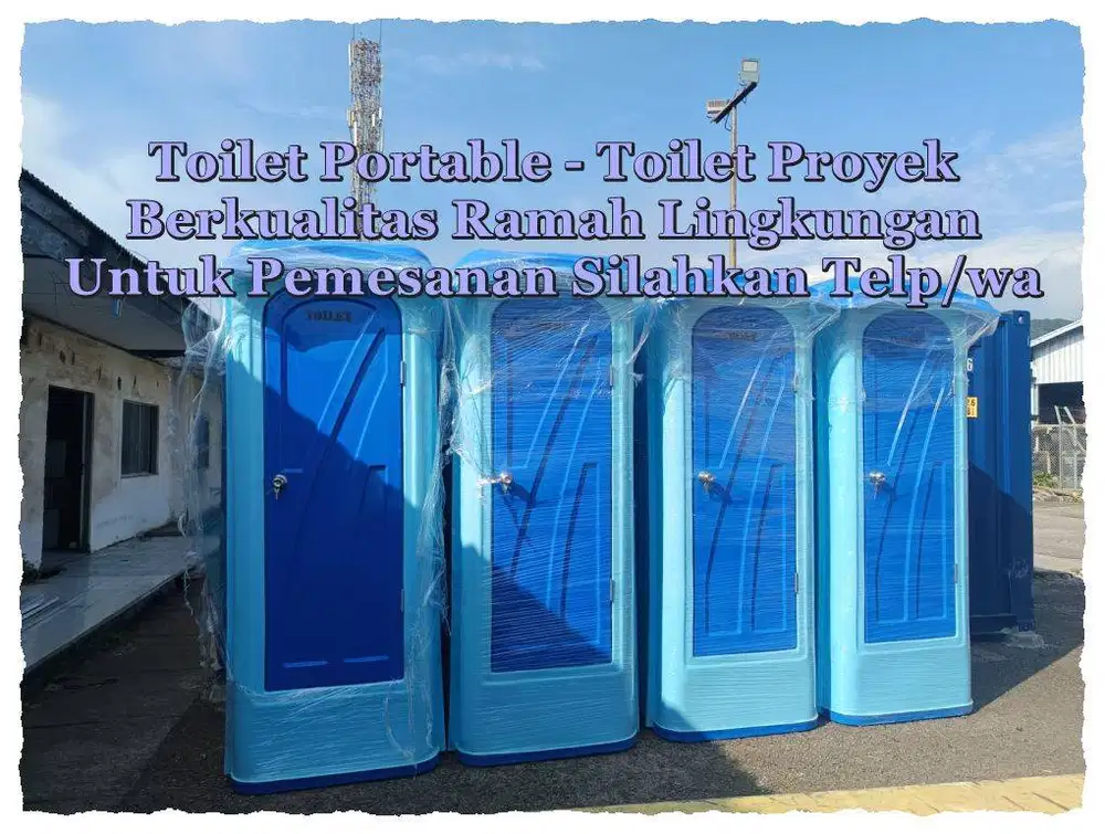 Toilet Event, Toilet Proyek, WC Umum, Toilet Portable, Murah Siap Paka