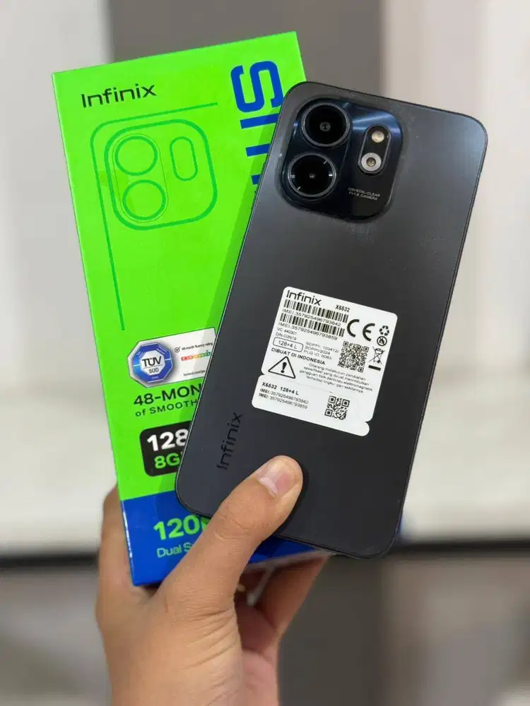 Infinix Smart 9 4+$GB/128GB Fullset MULUS LIKE NEW