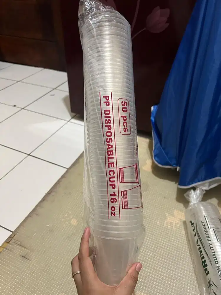 cup gelas 16 oz isi 50 pcs