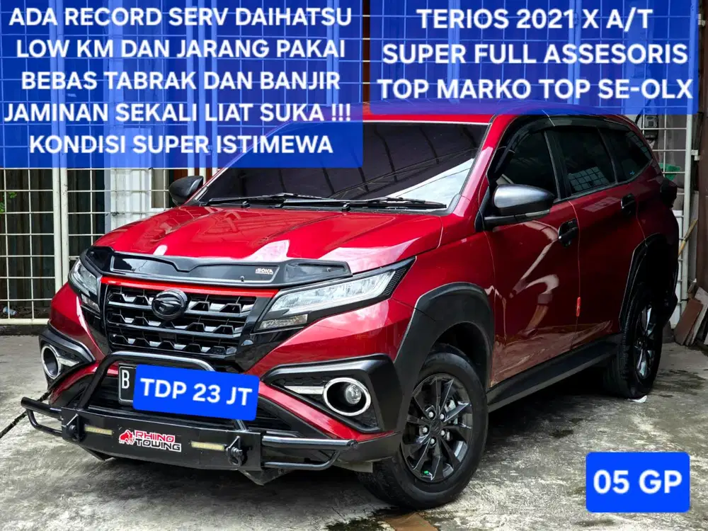 Daihatsu Terios X 2021 AT matic Mirip 2022 R 2020