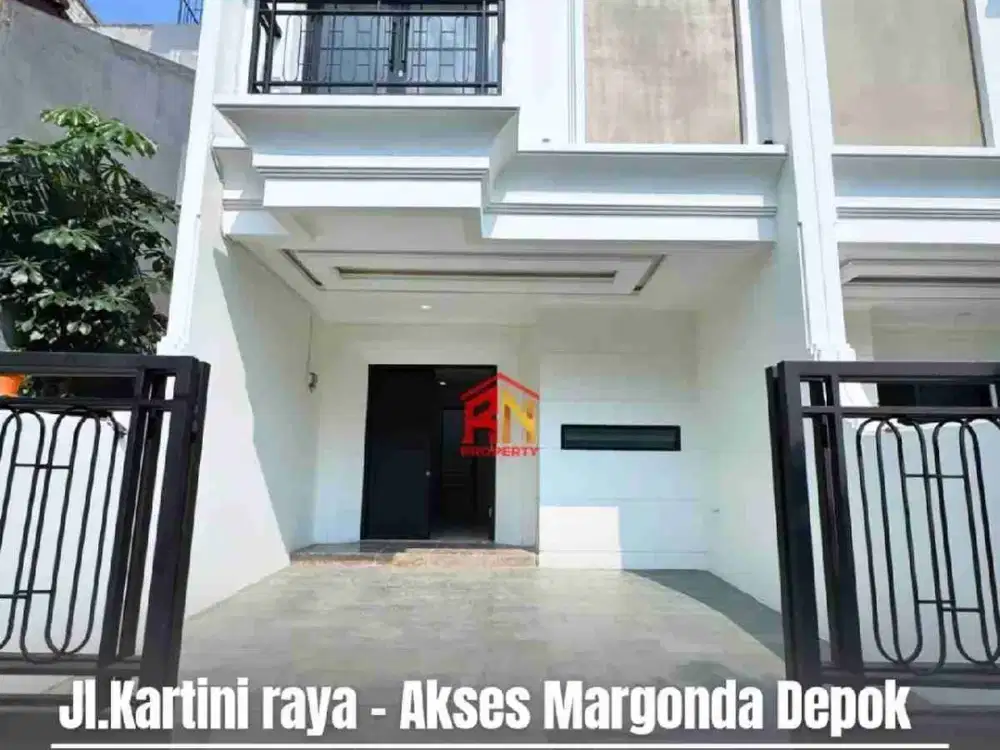 Rumah Kavling Siap Huni Sebrang Stasiun Depok Lama