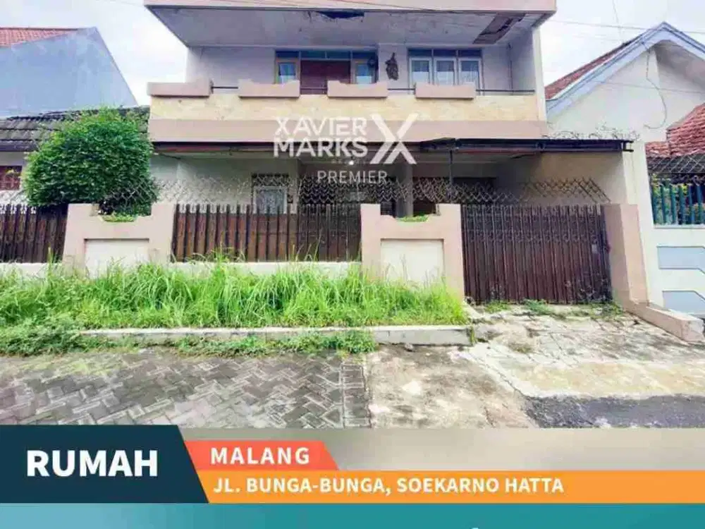 Dijual Harga Miring Rumah di Jalan Bunga - Bunga, Suhat Malang