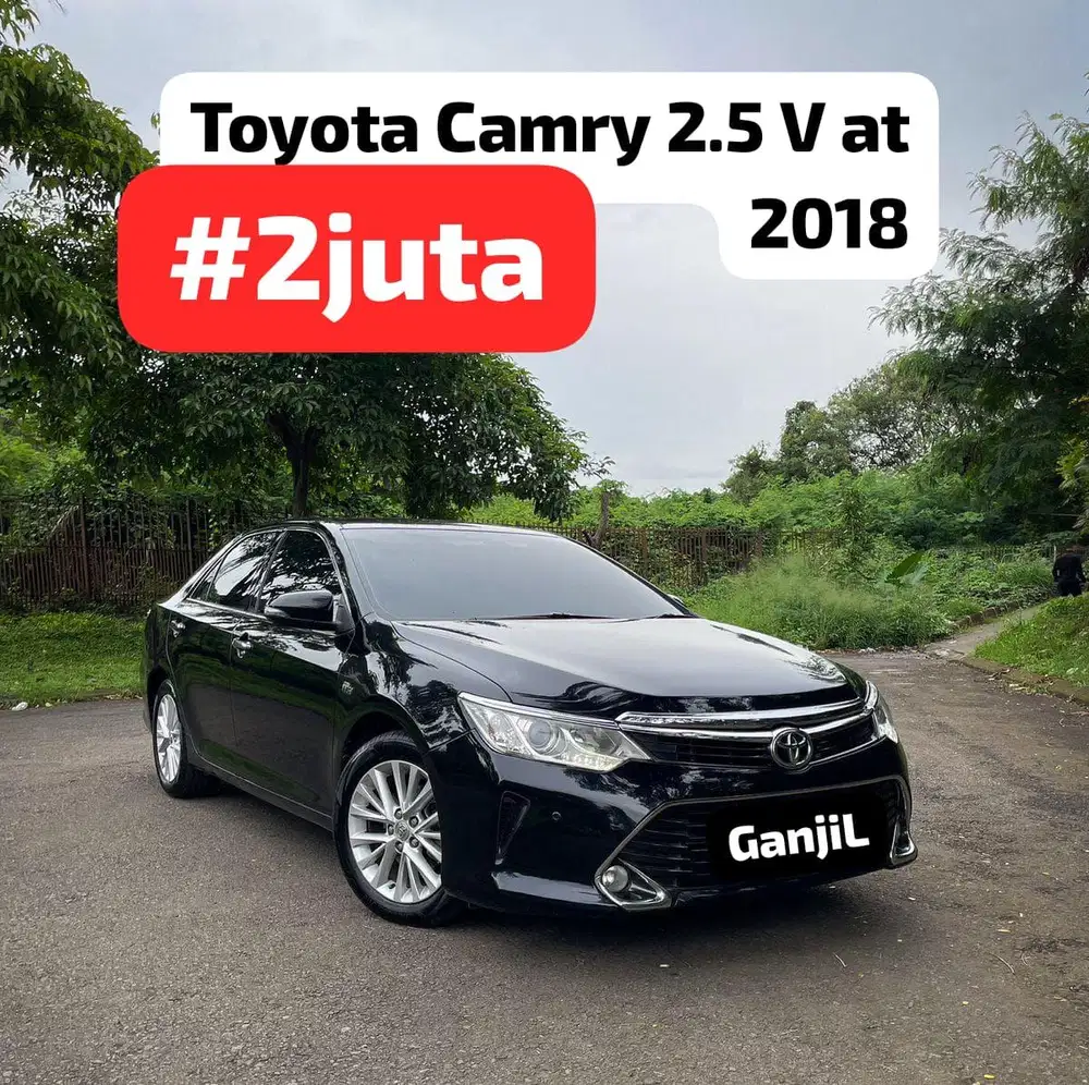 Toyota Camry 2.4 V at 2018 hitam #2juta
