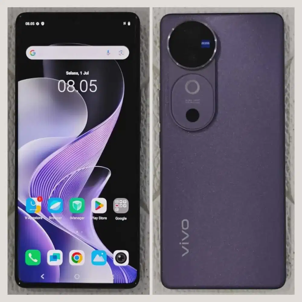 VIVO V40 5G RAM 12/256 FULLSET LUMAYAN MULUS NO MINUS