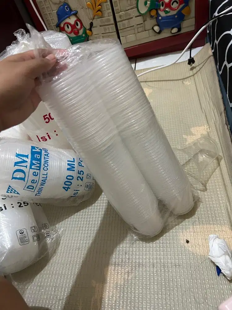 cup jelly ukuran 150 ml isi 61 pcs