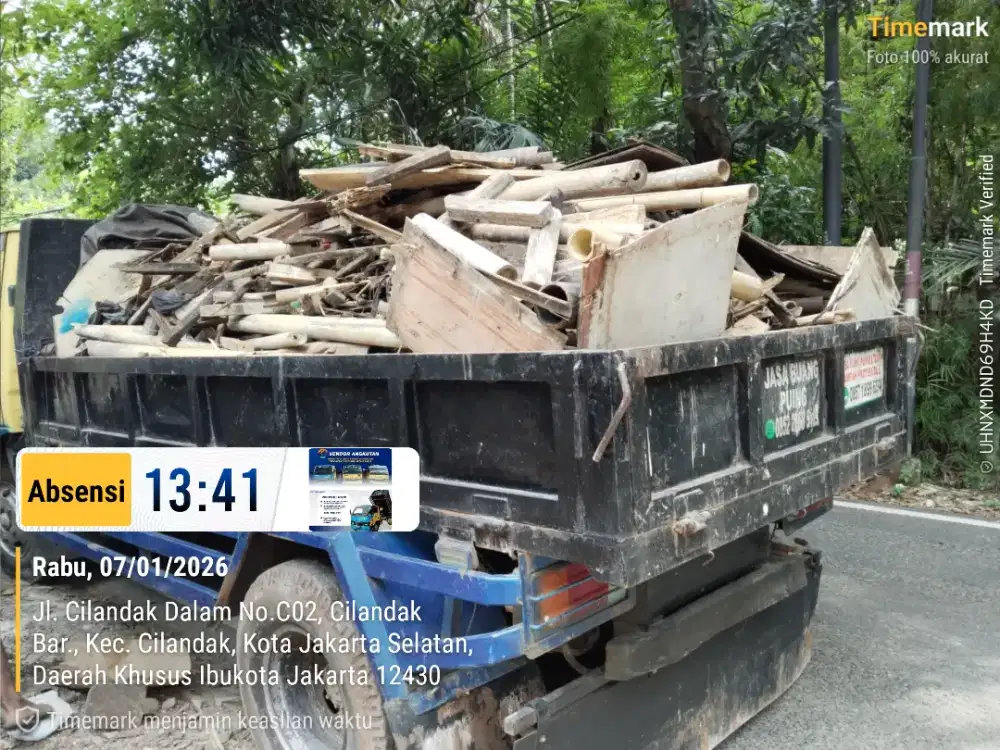 Jasa buang puing dan angkut sampah proyek