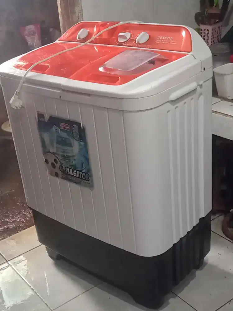 Mesin cuci denpoo 8kg normal semua